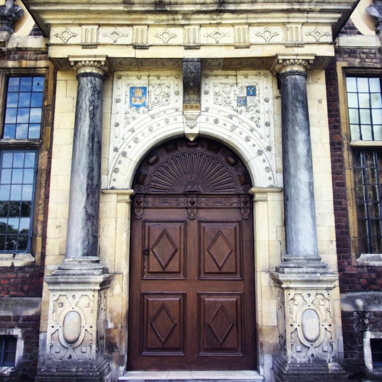 the main door at ham house