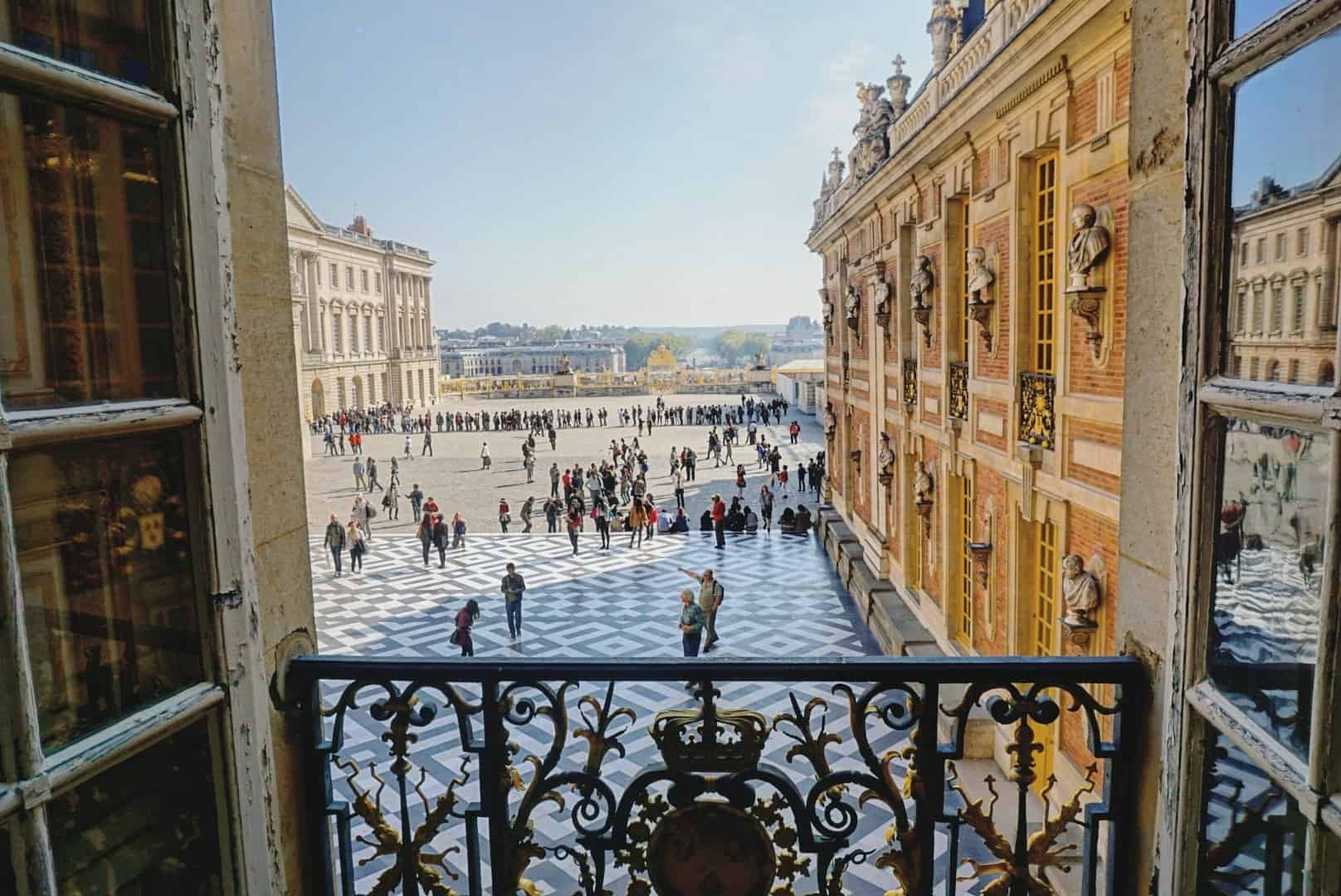 versailles window view