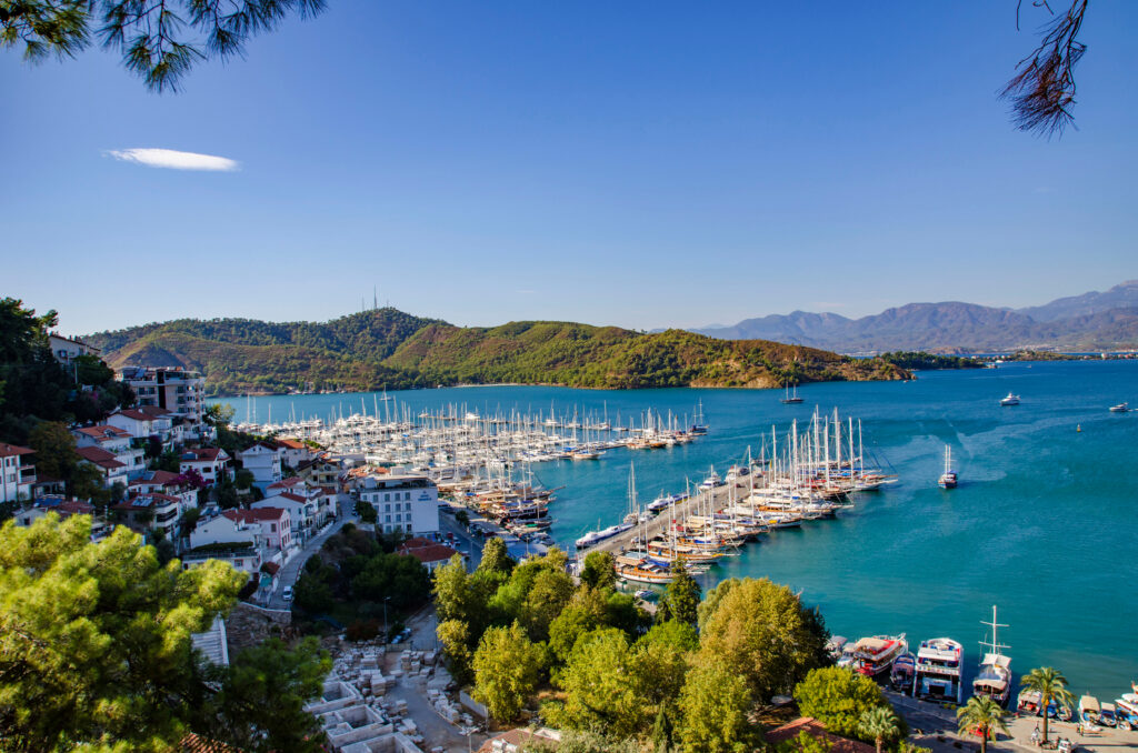 Fethiye Harbour view