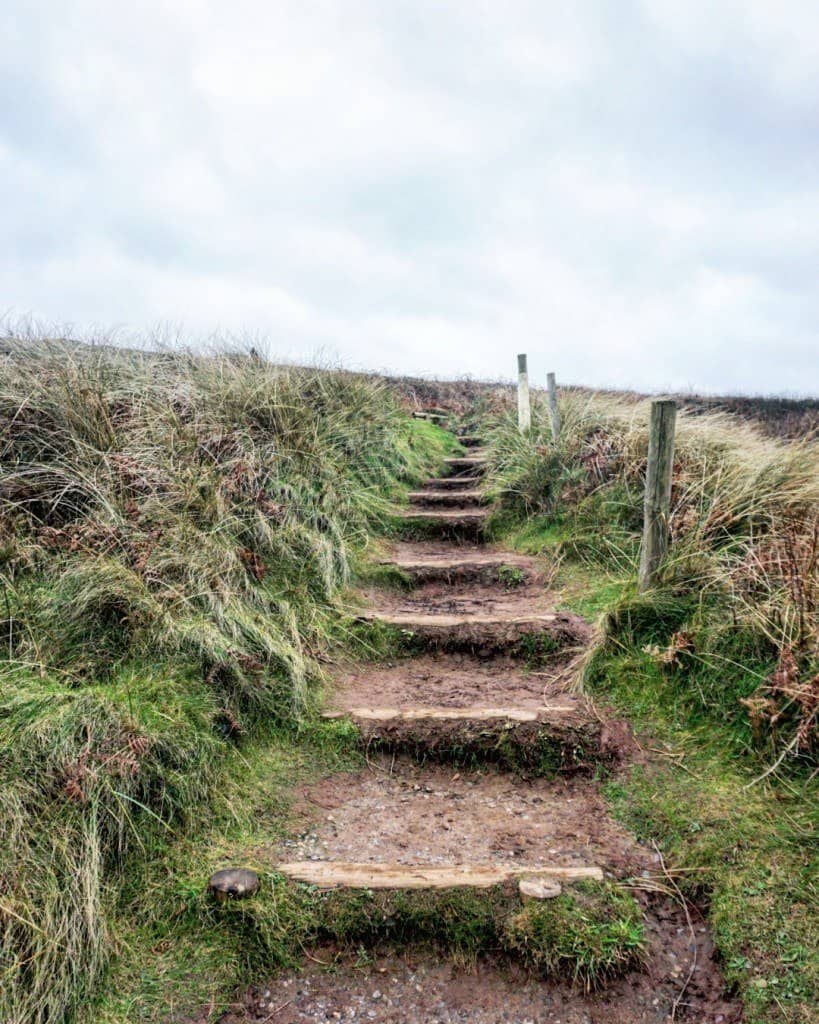 burgh island steps