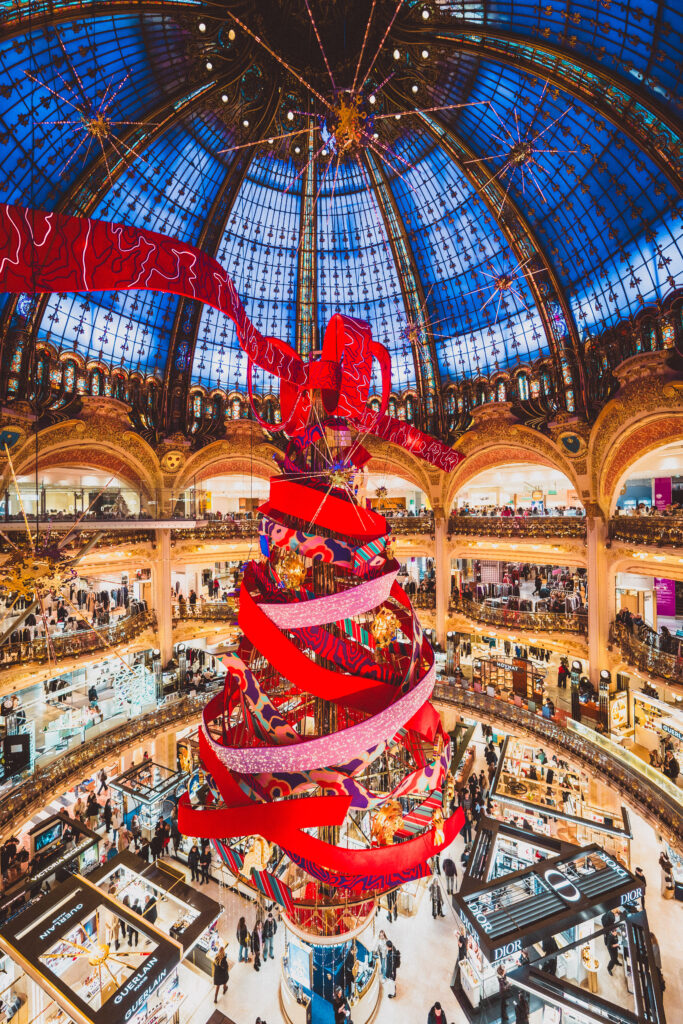 galeries lafayette tree 2025
