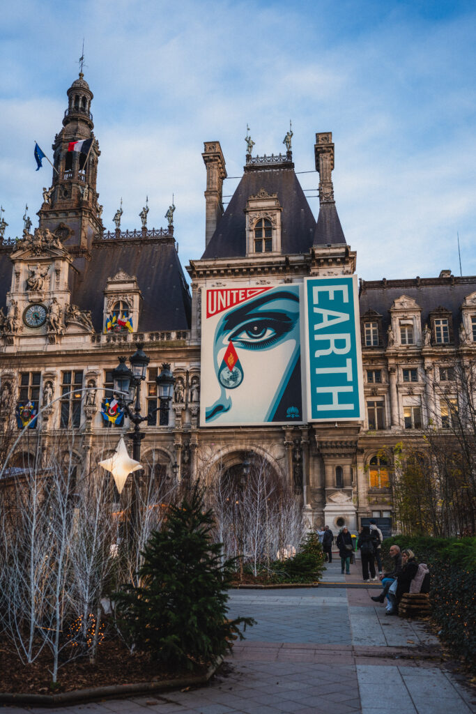 hotel de ville christmas village