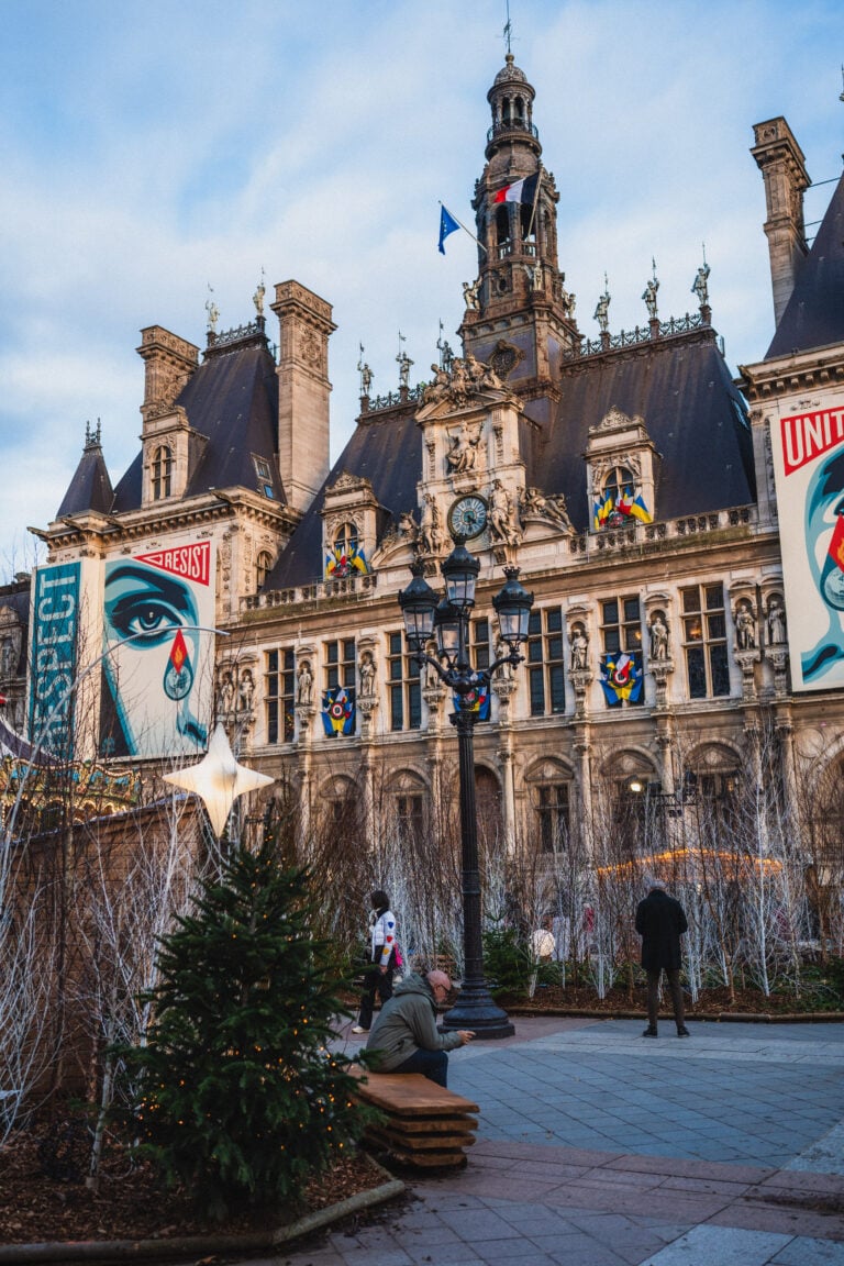 hotel de ville christmas village