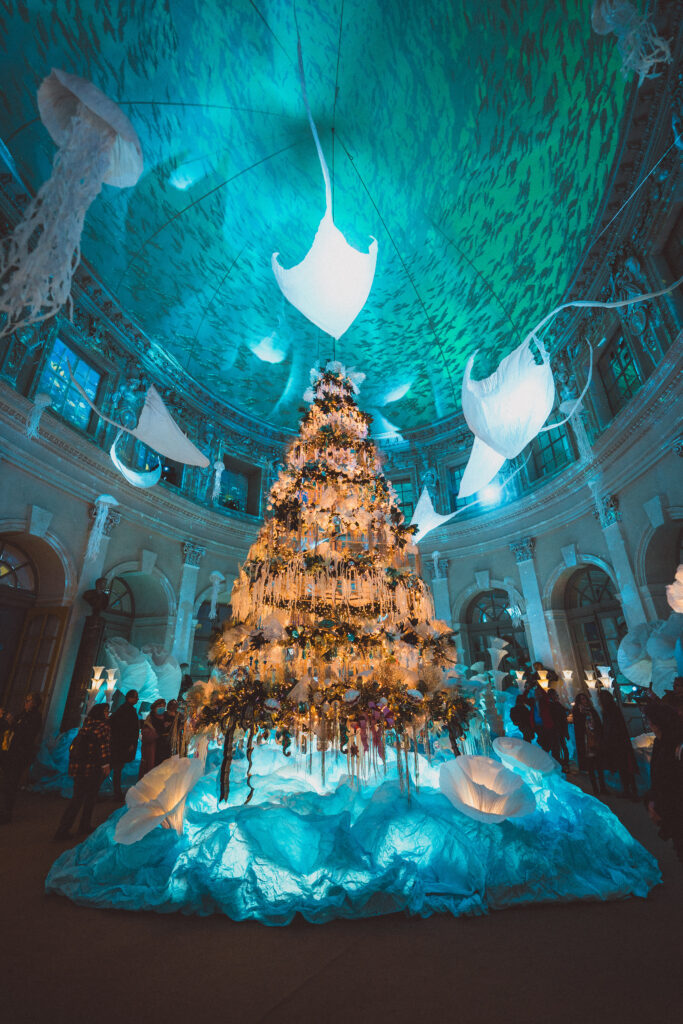 vaux le vicomte christmas decorations