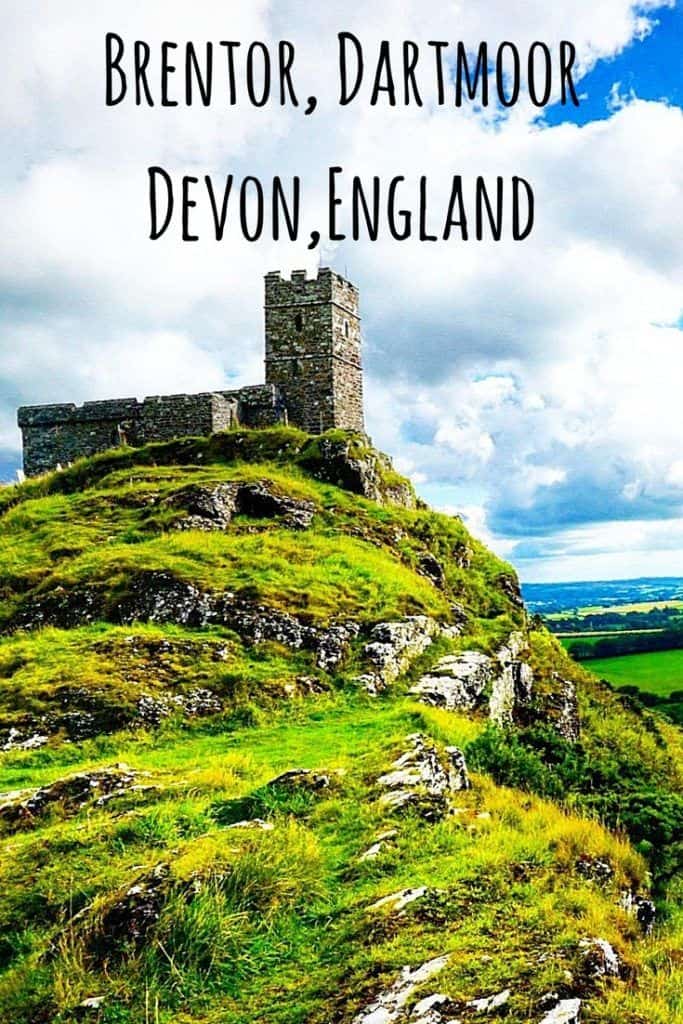 brentor church dartmoor devon england