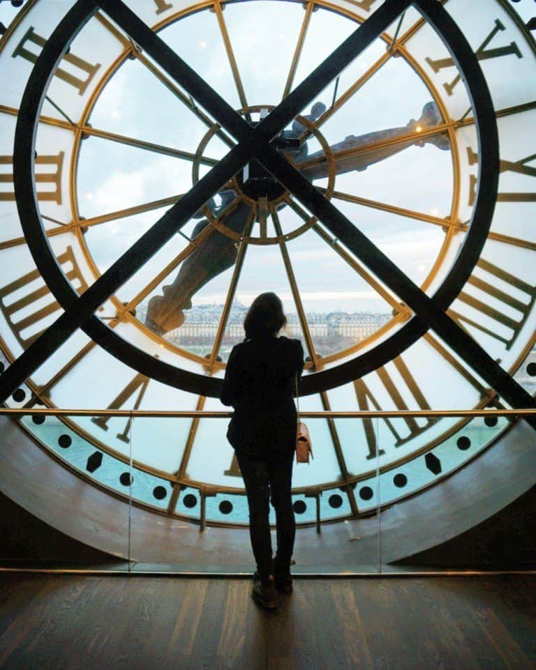 clock at musee d'orsay