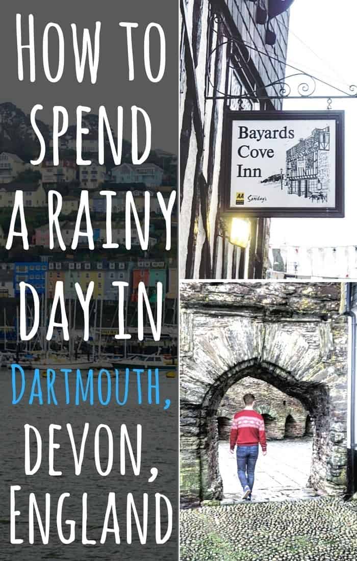 how to spend a rainy day in dartmouth, devon, England- Things to see and do, and where to eat!