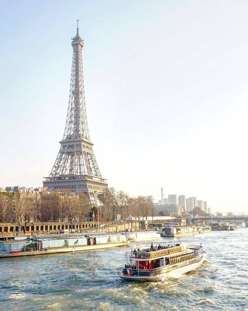 eiffel tower on a good day