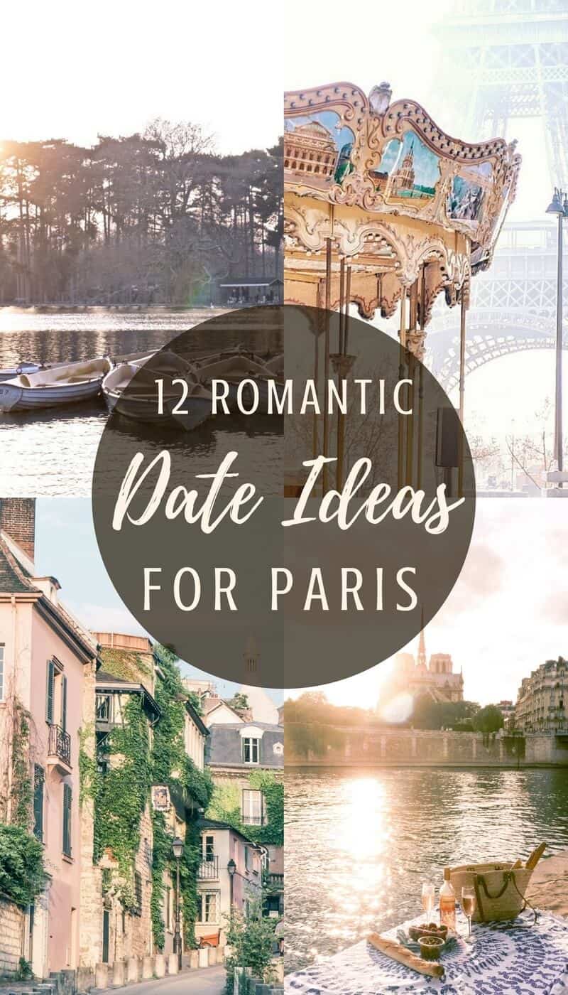 12 very romantic dates in Paris. Ideas, inspiration and where to take your loved one for a special date in the city of love!