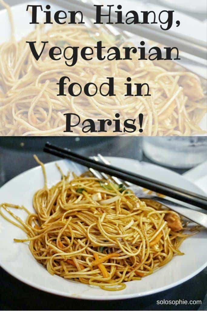 tien hiang vegetarian food in paris