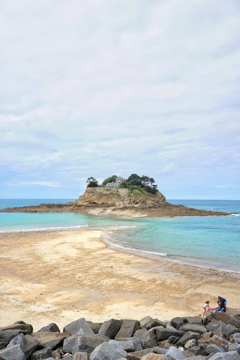 Fort Du Guesclin: A Tidal Island in Brittany near Saint Malo