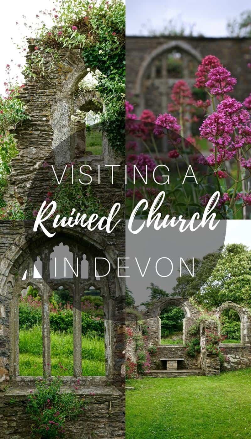 Visiting the ruins of South Huish Church in South Devon, England 