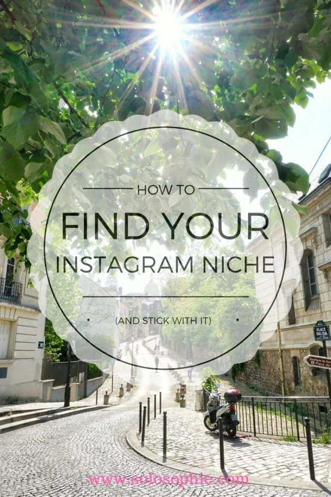 how to find your instagram niche