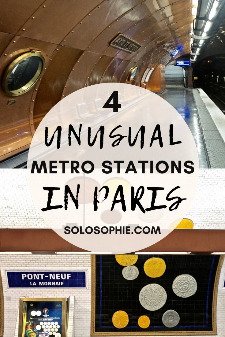 4 Unusual Metro Stations in Paris You Should Visit on your next trip to the French capital city in France