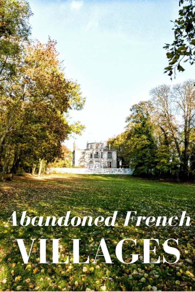 abandoned french towns