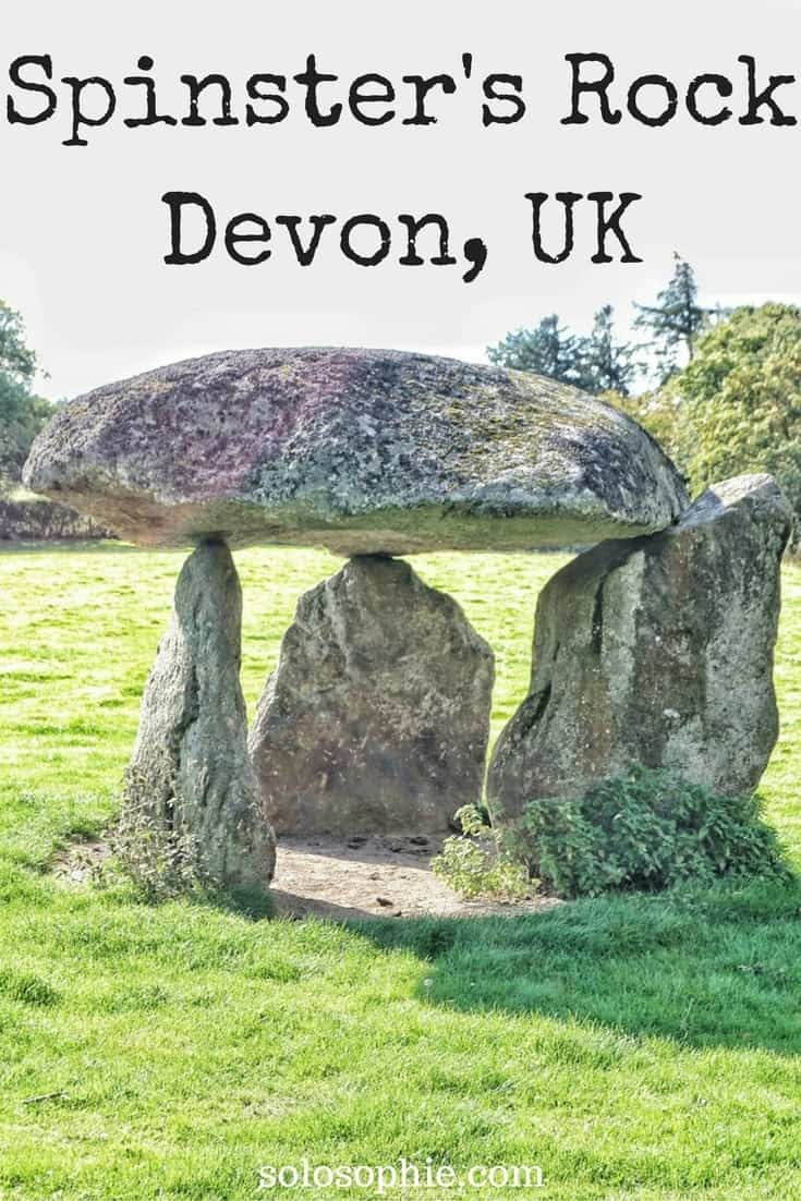 spinster's rock dolmen devon uk