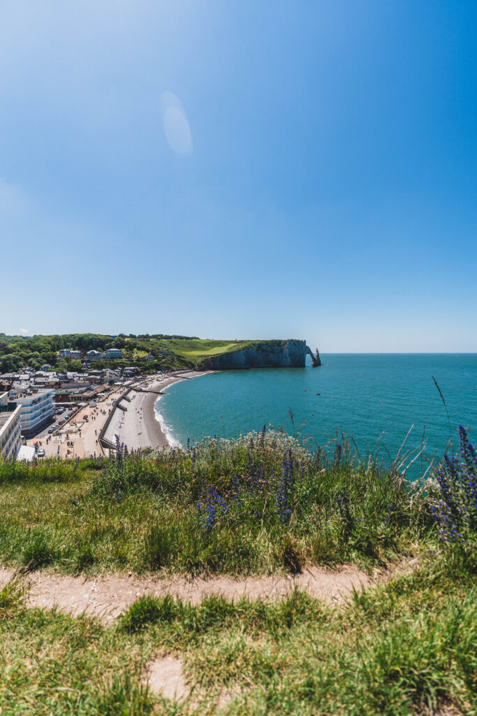view at etretat