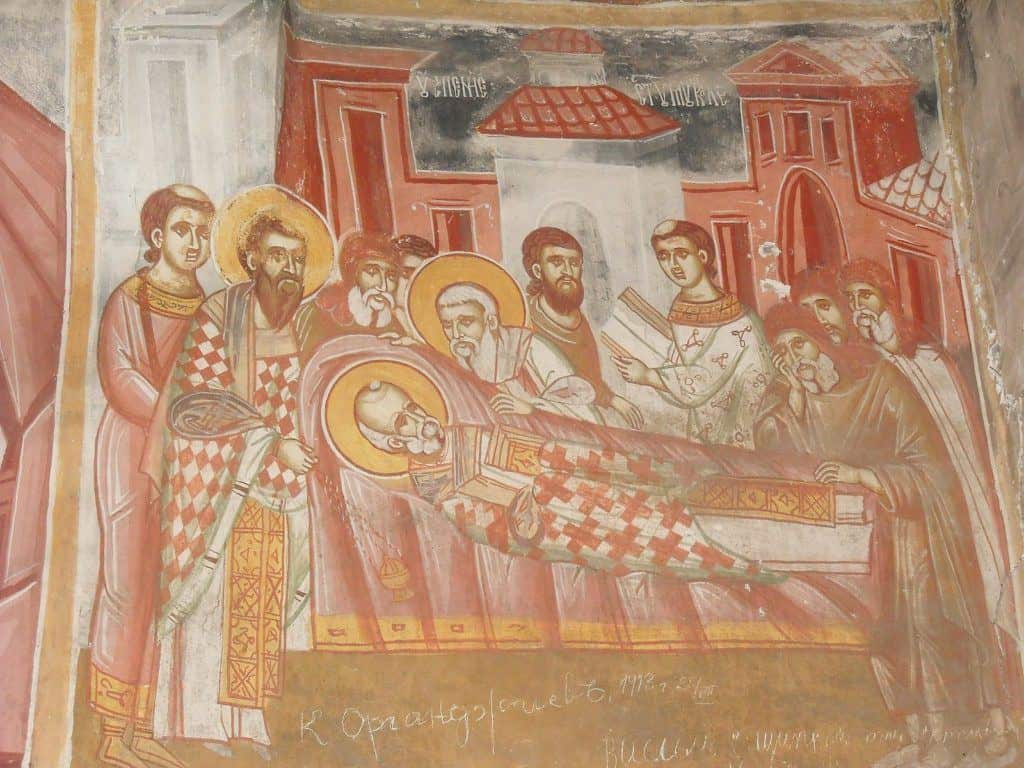 death of saint nicholas