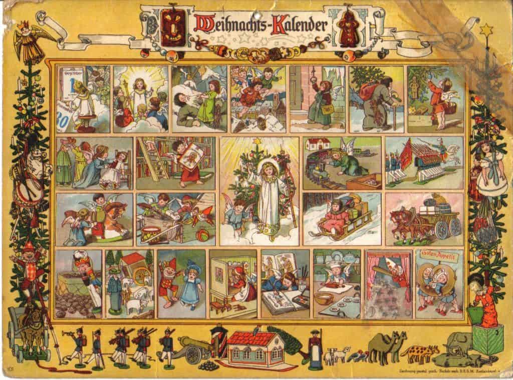 a quick history of advent calendars