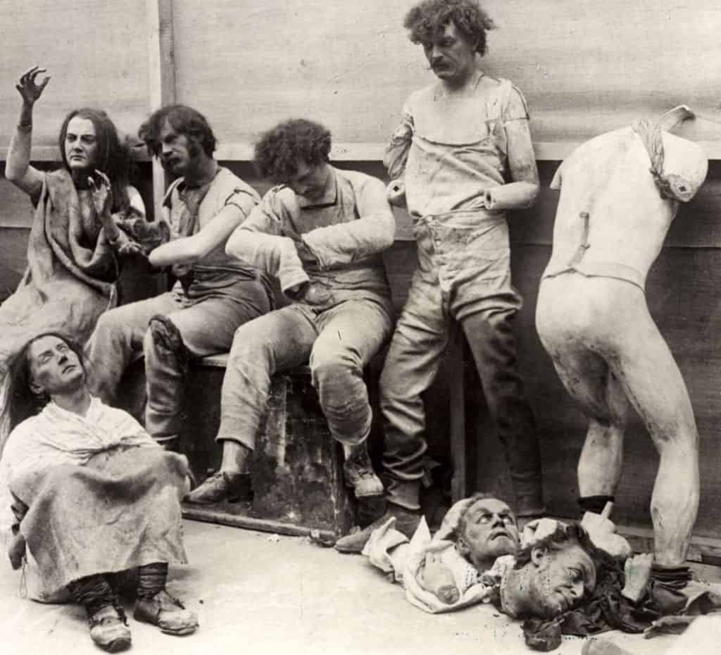 madame tussaud's fire london 1925