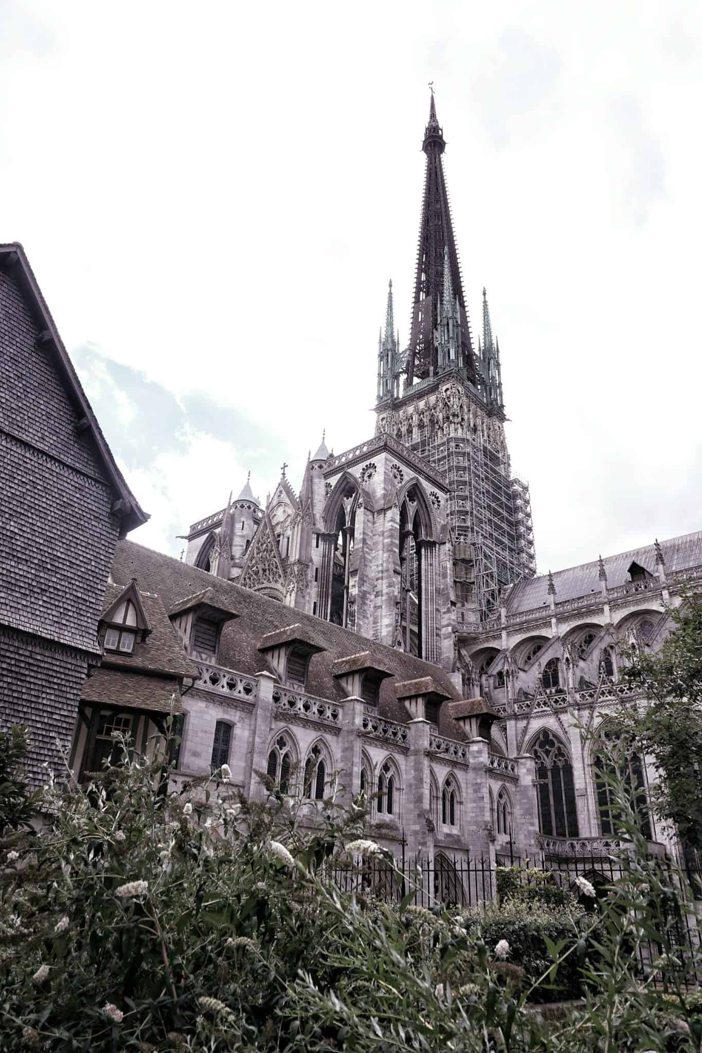 rouen cathedral exterior
