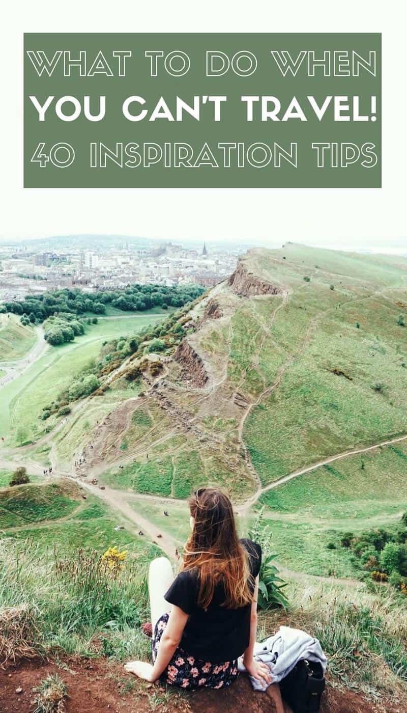 Happy moments in everyday life for when you can't travel- 40 inspiration tips.