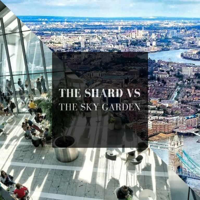 the shard vs the sky garden