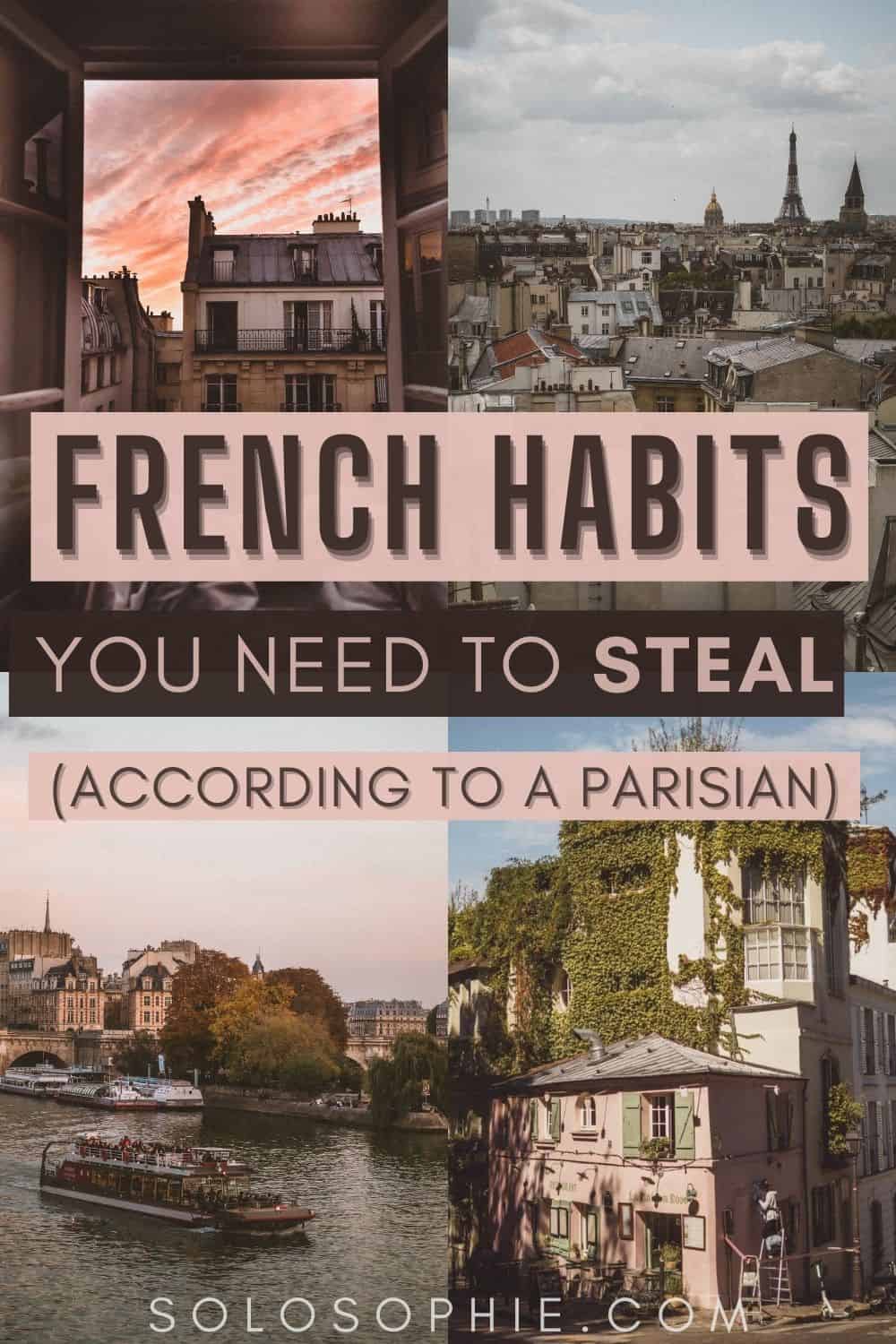 Becoming French: 10 French Habits You Should Totally Steal: Becoming French!