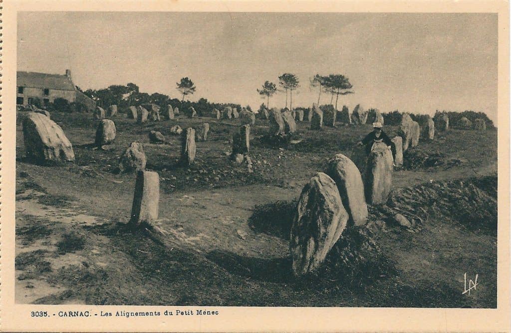 Carnac Stones Postcard