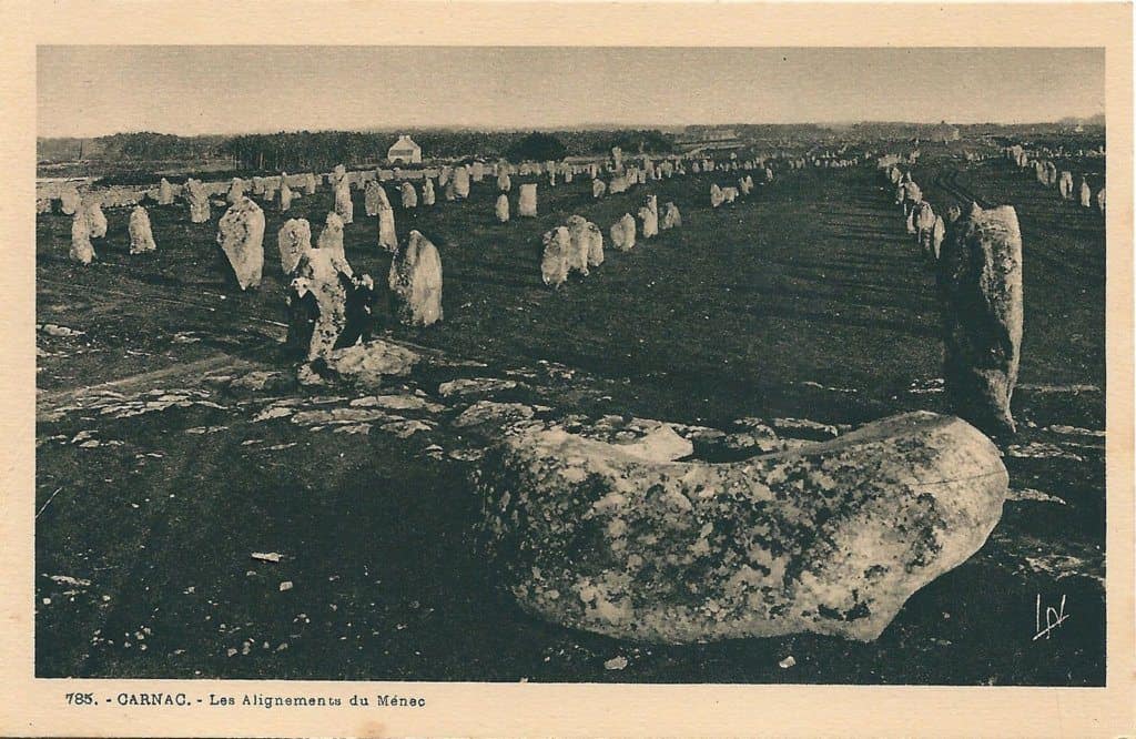 Carnac Stones Postcard