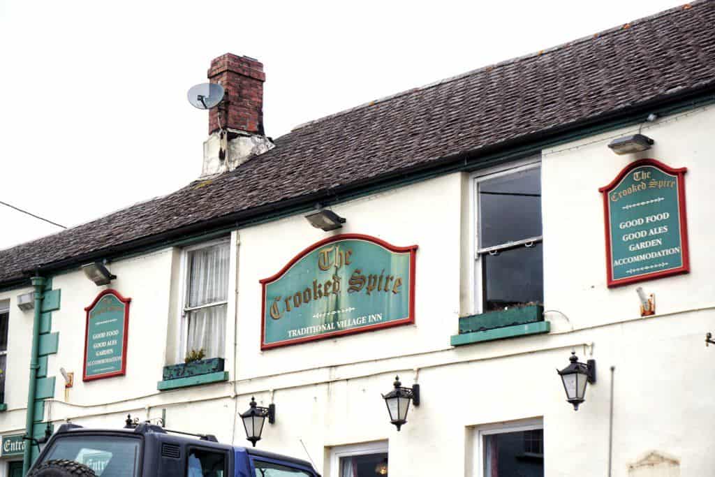the crooked spire pub Devon, South Hams, England