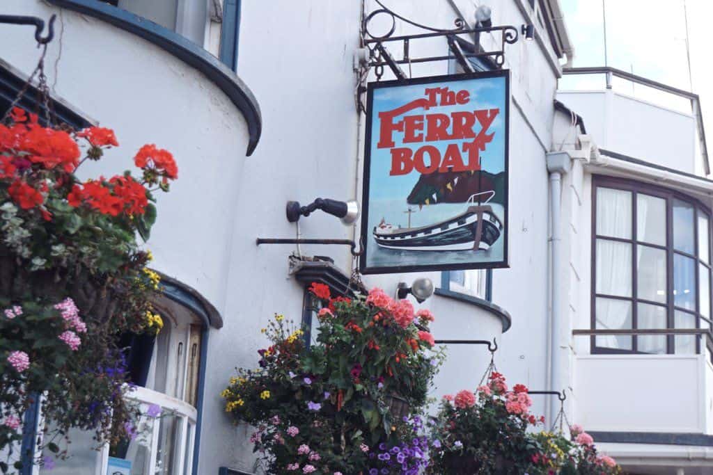 Guide to Shaldon, Devon, England: the ferry boat