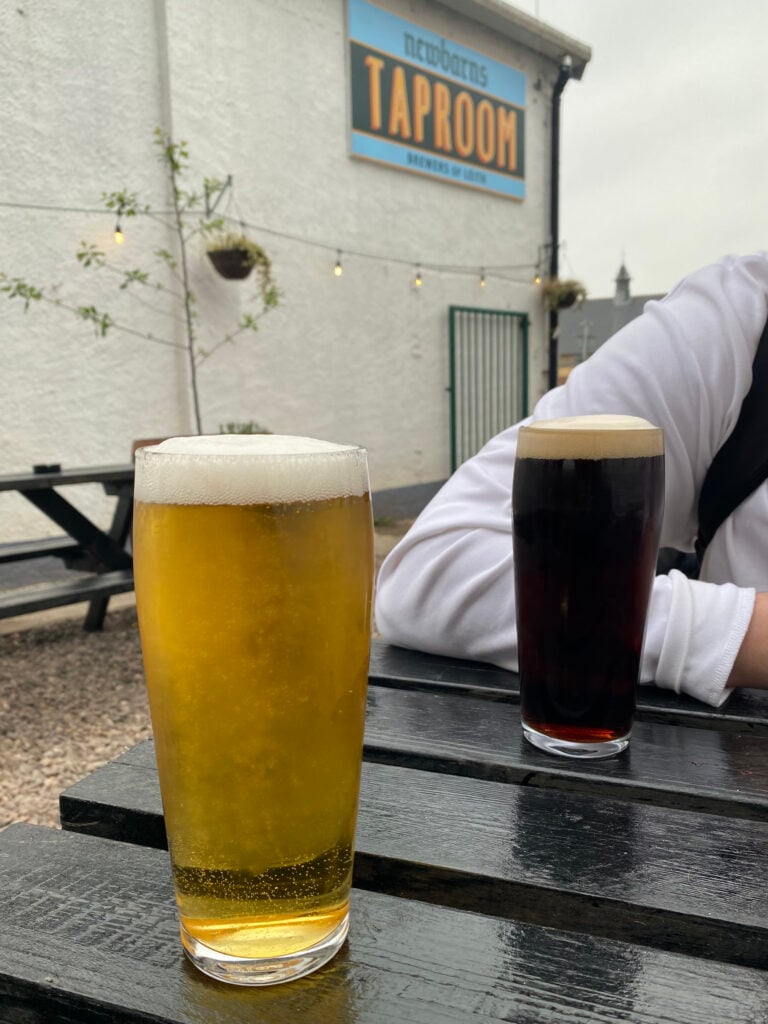 Scottish beer newbarns taproom
