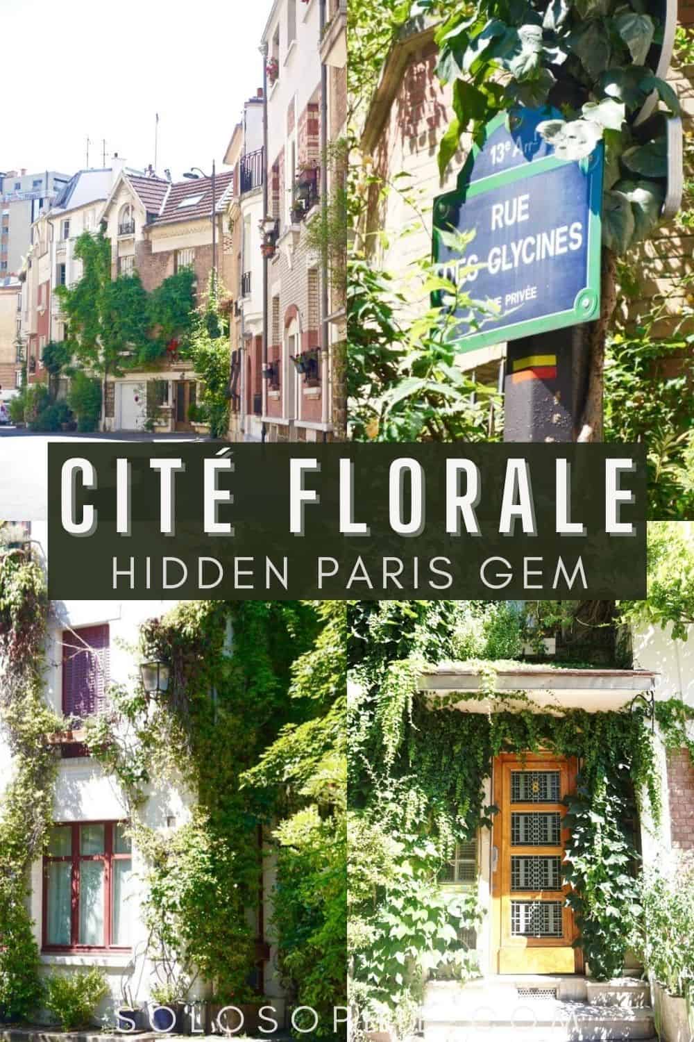 Hidden gems paris/ Cité Florale: A Micro Arrondissement in the 13e, Paris France Europe