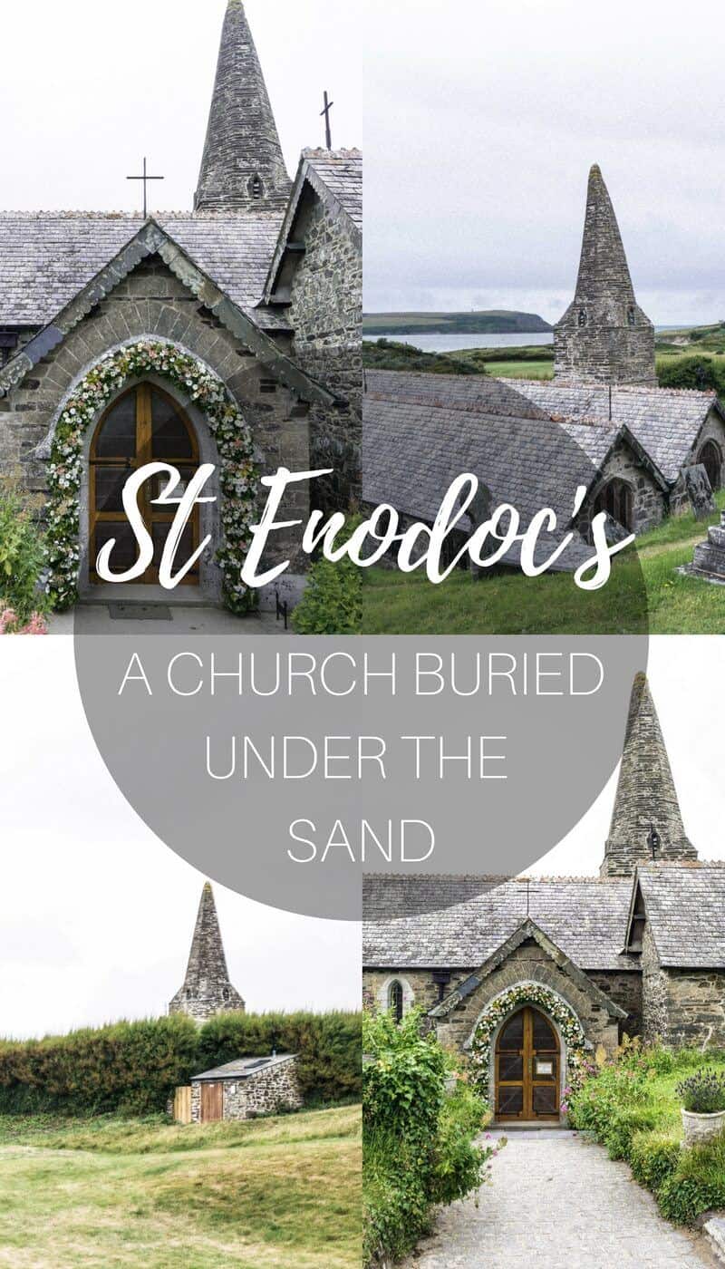 Lost and Forgotten- St Enodoc's Church, Cornwall, England. A small chapel in Cornwall, England