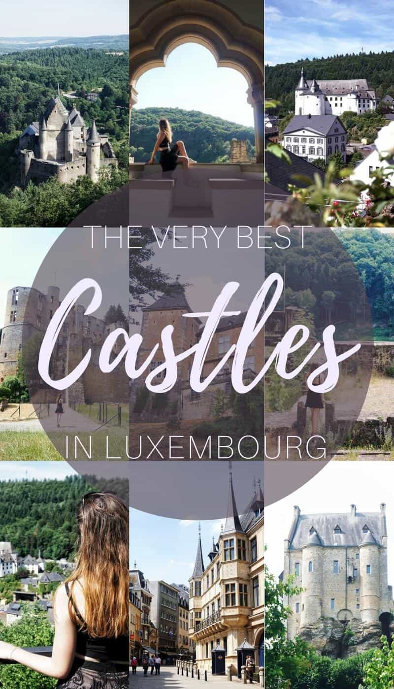 Very Best castles in Luxembourg- Châteaux, Castles, Palaces and Burgen you must see in Luxembourg, Europe!