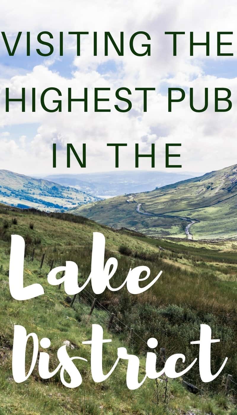 Visiting the highest pub in the Lake District. Kirkstone Pass Inn- 3rd highest pub in England 