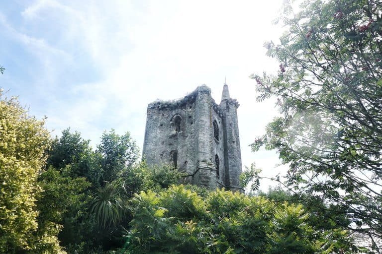 Slapton Chantry College and The Tower Inn, Slapton, South Hams, Devon, England