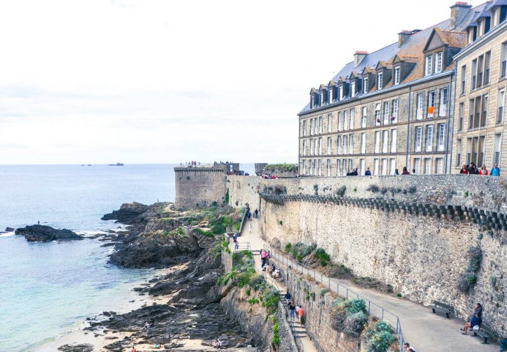 most beautiful towns in Brittany: saint malo