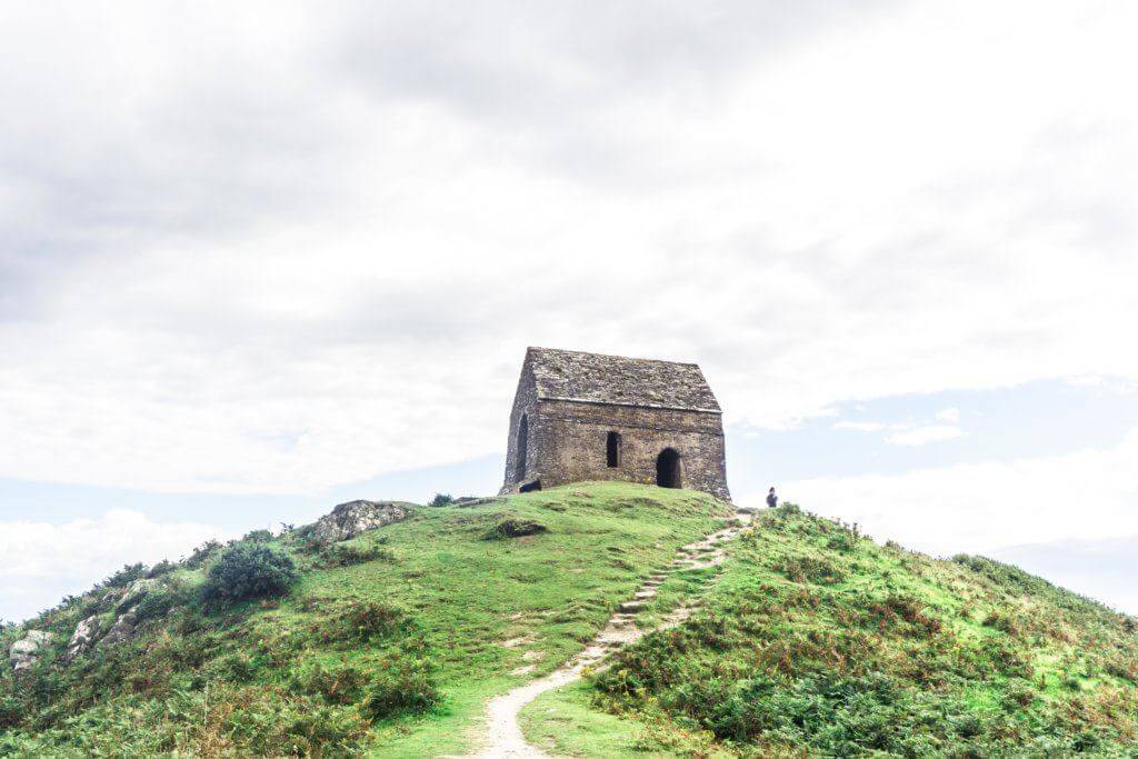 Rame Head Chapel, St Michael's, Whitsand Bay, Cornwall, England