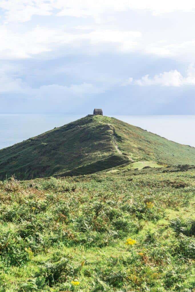 Rame Head Chapel, St Michael's, Whitsand Bay, Cornwall, England