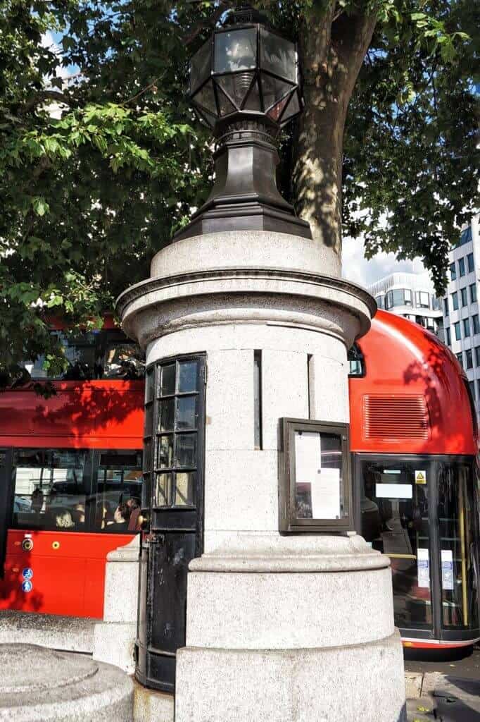 Smallest police station in London, England