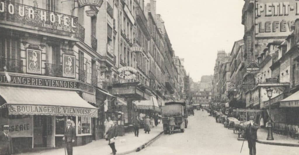Vintage Paris Postcards: rue Lepic, Montmartre
