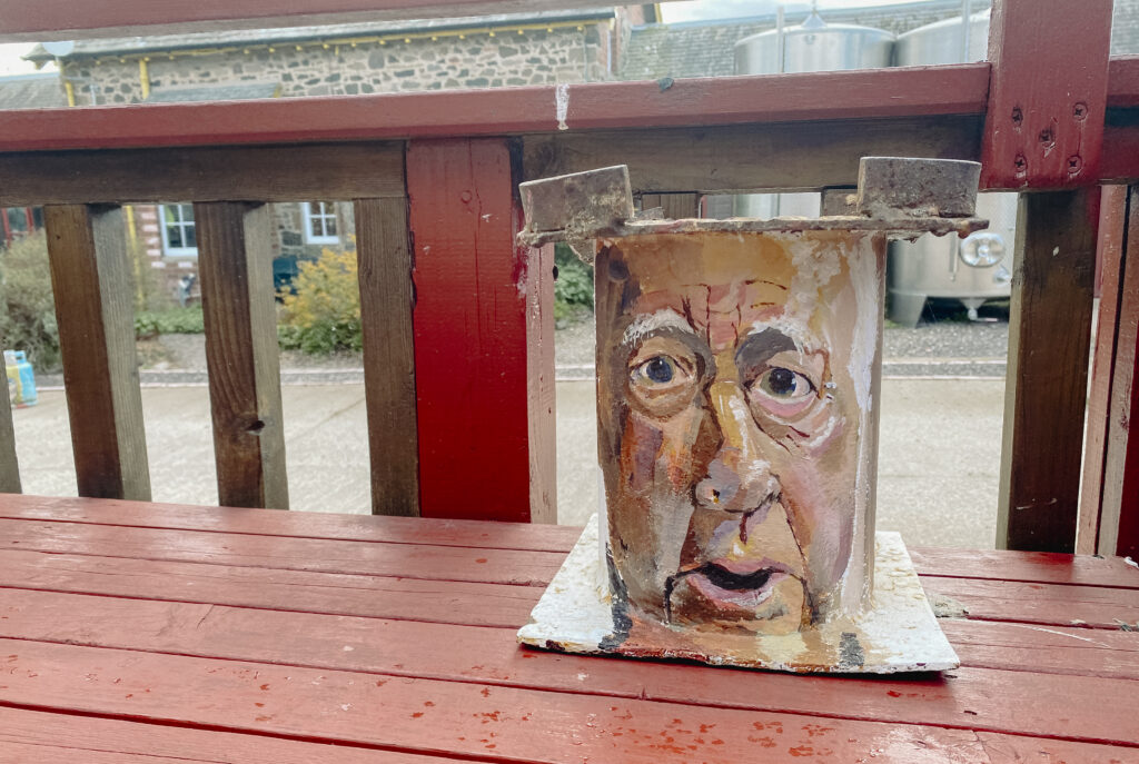 painted face at cairn o mohr winery