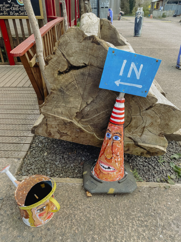 painted objects at cairn o mohr winery