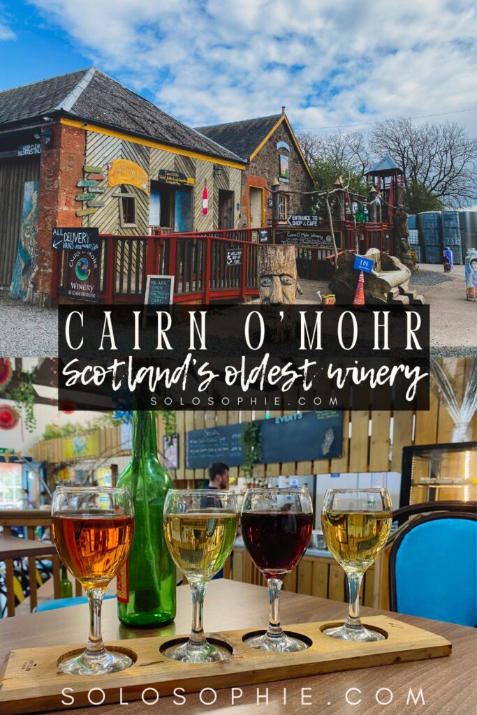 cairn o'mohr scotlands oldest winery