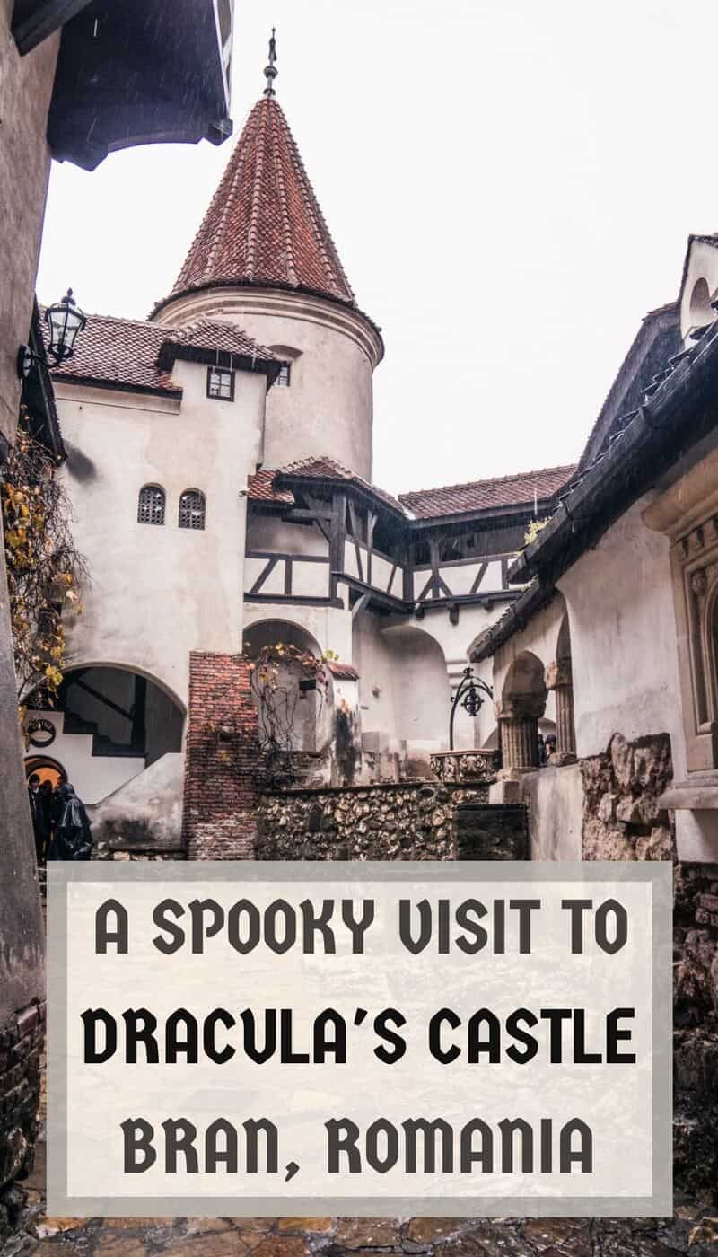 A visit to Dracula's Castle: Bran Castle in Bran, Transylvania, Romania (an easy day trip from Brasov!)