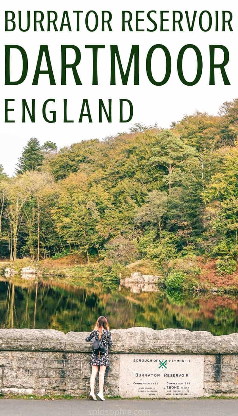 Burrator Reservoir, Devon, England: a beautiful lake, ancient settlements and the rolling hills of Dartmoor National Park.