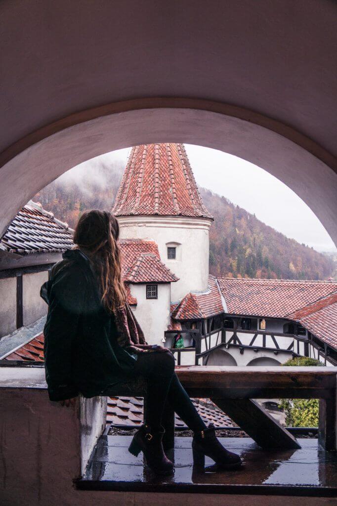 A visit to Dracula's Castle: Bran Castle in Bran, Transylvania, Romania (an easy day trip from Brasov!)