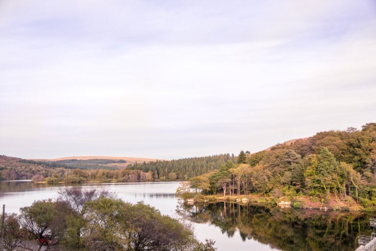 Burrator Reservoir: visiting the prettiest body of water in Dartmoor National Park, Devon, England: reflections and Sheep's tor